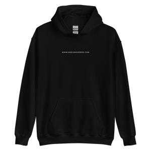 Design Express Unisex Hoodie Back by Design Express