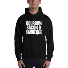 Bourbon Bacon & Barbeque (Funny) Unisex Hoodie