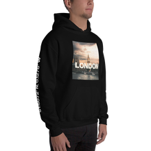 London Square Unisex Black Hoodie by Design Express