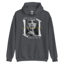 Dark Heather / S Silence Unisex Hoodie by Design Express