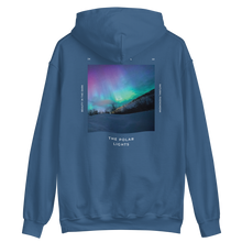 Indigo Blue / S Aurora Unisex Hoodie Back by Design Express