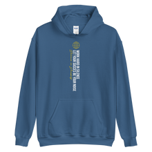 Indigo Blue / S Work hard in silence Unisex Hoodie by Design Express