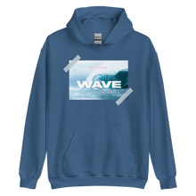 Indigo Blue / S The Wave Unisex Hoodie by Design Express