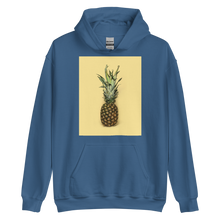 Indigo Blue / S Pineapple Unisex Hoodie by Design Express