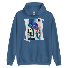 Indigo Blue / S Nothing is more abstarct than reality Frontside Unisex Hoodie by Design Express