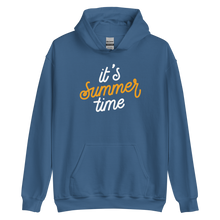 Indigo Blue / S It's Summer Time Unisex Hoodie by Design Express