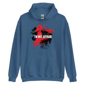 Indigo Blue / S I'm Not Affraid Unisex Hoodie by Design Express