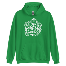 Irish Green / S You Light Up My Life Unisex Hoodie by Design Express