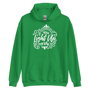 Irish Green / S You Light Up My Life Unisex Hoodie by Design Express