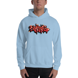 Light Blue / S Dream Graffiti Unisex Hoodie by Design Express