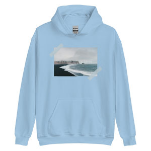 Light Blue / S You attract what you vibrate Unisex Hoodie by Design Express