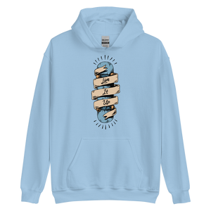 Light Blue / S Live it Up Unisex Hoodie by Design Express