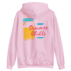 Light Pink / S Drink Summer Chills Unisex Hoodie by Design Express