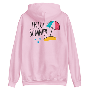 Light Pink / S Enjoy Summer Unisex Hoodie by Design Express