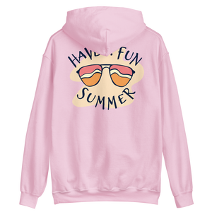 Light Pink / S Have a Fun Summer Unisex Hoodie by Design Express