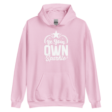 Light Pink / S Be Your Own Sparkle Unisex Hoodie by Design Express