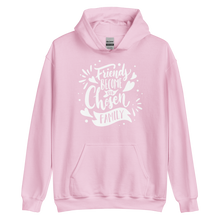 Light Pink / S Friend become our chosen Family Unisex Hoodie by Design Express