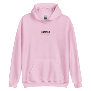 Light Pink / S Summer Holidays Unisex Hoodie by Design Express