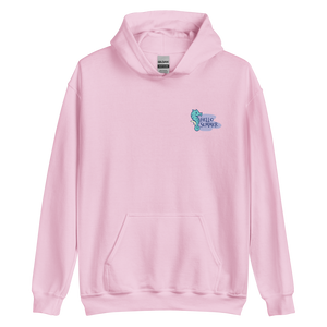 Seahorse Hello Summer Unisex Hoodie by Design Express