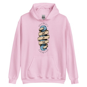 Light Pink / S Live it Up Unisex Hoodie by Design Express