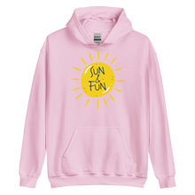 Light Pink / S Sun & Fun Unisex Hoodie by Design Express