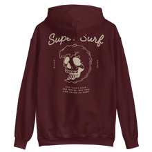 Maroon / S Super Surf Unisex Hoodie by Design Express