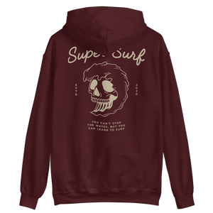 Maroon / S Super Surf Unisex Hoodie by Design Express