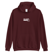 Maroon / S Fart Loading Small (Funny) Unisex Dark Hoodie by Design Express