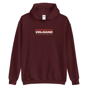 Volcano Back Unisex Hoodie by Design Express