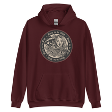 Maroon / S Born to be Wild, Born to be Free Unisex Hoodie by Design Express