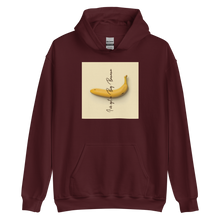 Maroon / S I've got a big banana Unisex Hoodie by Design Express