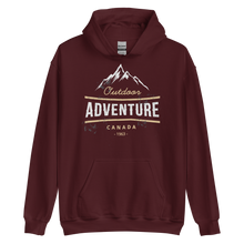 Maroon / S Outdoor Adventure Unisex Hoodie by Design Express