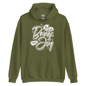 Military Green / S Do What Bring You Enjoy Unisex Hoodie by Design Express