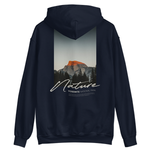 Navy / S Nature Yosemite Unisex Hoodie by Design Express