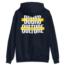 Navy / S Books not Guns, Culture not Violence Unisex Hoodie by Design Express