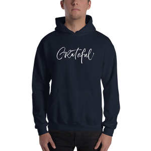 Navy / S Grateful Unisex Hoodie by Design Express