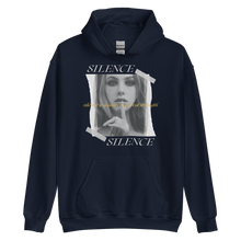 Navy / S Silence Unisex Hoodie by Design Express