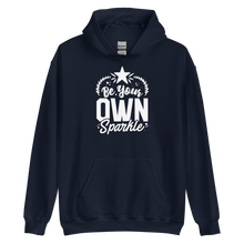 Navy / S Be Your Own Sparkle Unisex Hoodie by Design Express