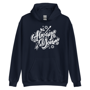 Navy / S Always Yours Unisex Hoodie by Design Express