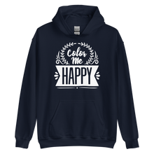 Navy / S Color Me Happy Unisex Hoodie by Design Express