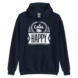 Navy / S Color Me Happy Unisex Hoodie by Design Express