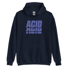 Navy / S ACID Blue Unisex Hoodie by Design Express