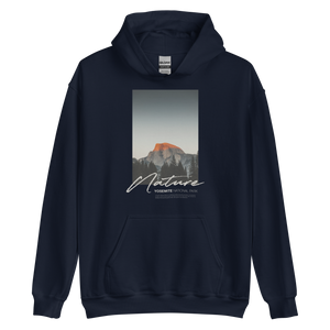 Navy / S Nature Yosemite Unisex Hoodie Front by Design Express