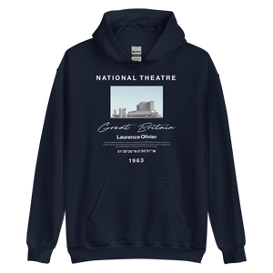 Navy / S National Theatre Unisex Hoodie by Design Express