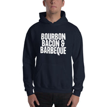 Bourbon Bacon & Barbeque (Funny) Unisex Hoodie