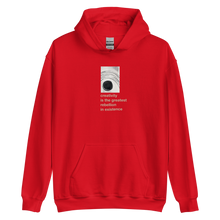 Red / S Creativity is the greatest rebellion in existence Unisex Hoodie by Design Express