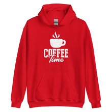 Red / S Coffee Time Unisex Hoodie by Design Express