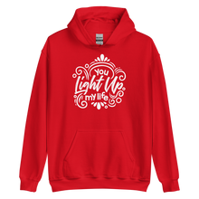 Red / S You Light Up My Life Unisex Hoodie by Design Express