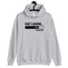 Sport Grey / S Fart Loading (Funny) Unisex Light Hoodie by Design Express