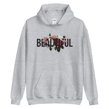 Sport Grey / S Beautiful Flower Unisex Light Hoodie by Design Express